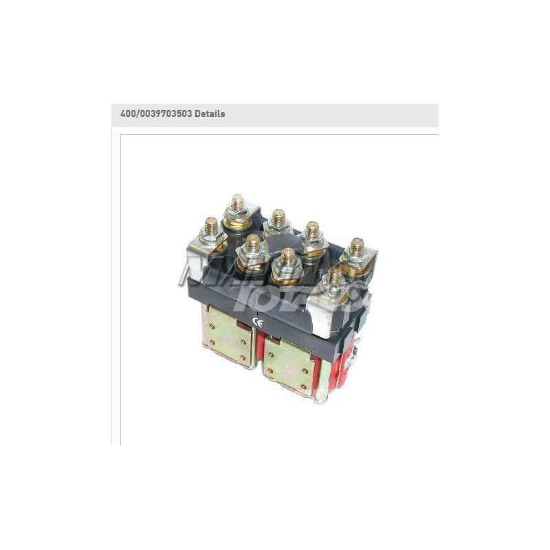 CONTACTOR ASSY 0039703503 0039703503