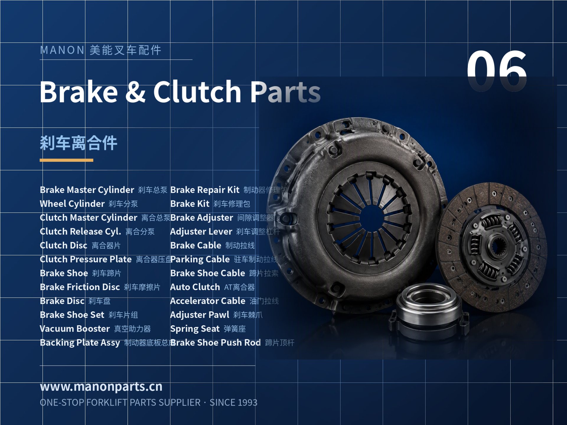 BRAKE & CLUTCH PARTS