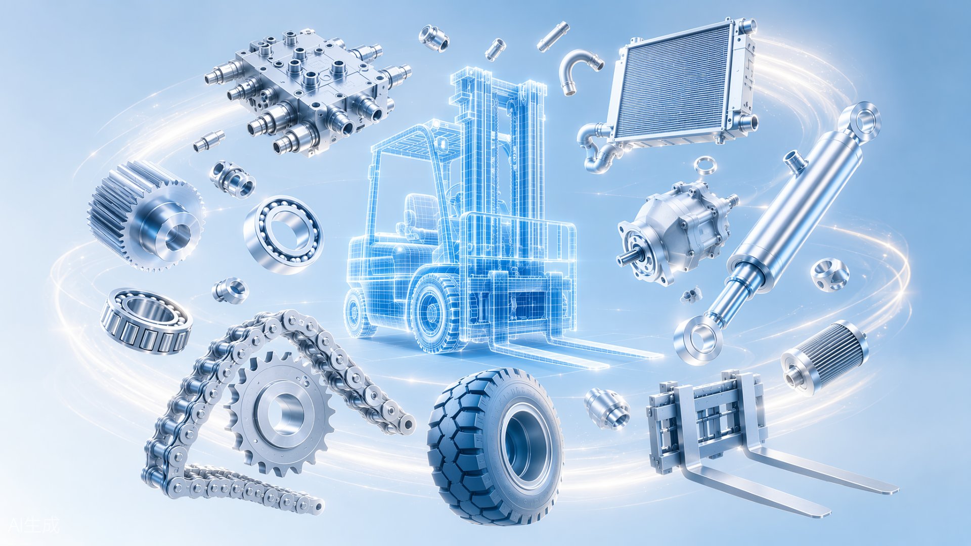 Forklift parts